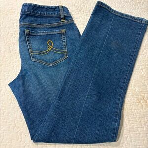 LOFT Women's Blue Boot Cut Jeans